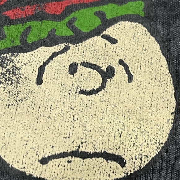 Good Grief Christmas Charlie Brown and Snoopy Ugly Party Crewneck Sweatshirt - Picture 5 of 6